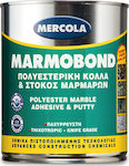 Mercola Marmobond Μαρμαρόστοκος Πολυεστερικός Κόλλα Μαρμάρων Λευκός 200gr