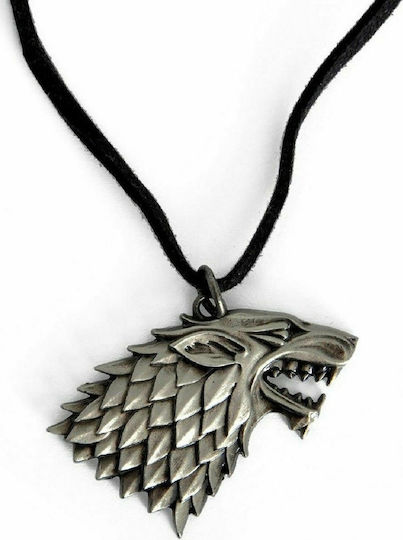 The Noble Collection Game of Thrones: Stark Sigil Wolf Pendant Κρεμαστό Ρέπλικα