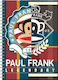 Paul Frank Σπιράλ Τετράδιο Ριγέ Α4 2 Θεμάτων Preppy Πολύχρωμο