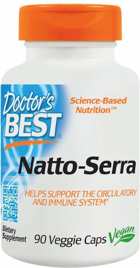 Doctor's Best Natto-Serra 90 veg. Kappen