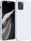 KWmobile Задна корица Силикон Бял (iPhone 12 / ...