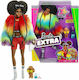Barbie Rainbow Coat Κούκλα Extra για 3+ Ετών