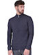 Herren Strickjacke Marineblau