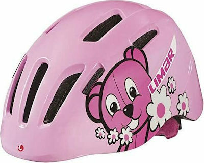 Limar Superlight Pink Teddy Kinderfahrrad- / Rollerhelme Fahrrad Stadt Rosa