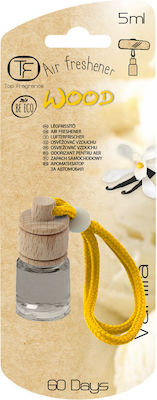 Top Fragrance Κρεμαστό Αρωματικό Υγρό Αυτοκινήτου Wood Vanilla 5ml