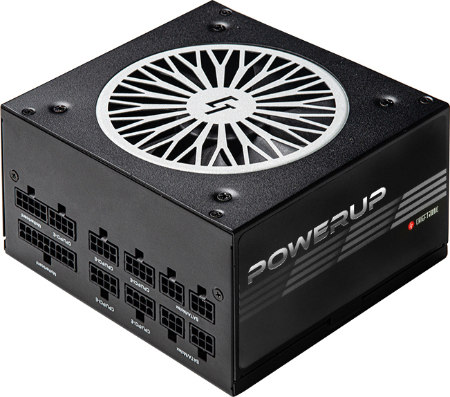 Chieftec Power up 550W Μαύρο Τροφοδοτικό Υπολογιστή Full Modular 80 Plus Gold
