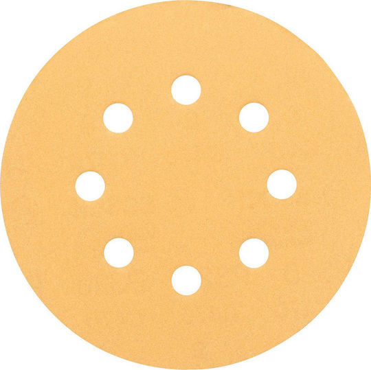 Bosch C470 Orbital Sander Sanding Sheet K320 with Holes 125x125mm Set 5pcs