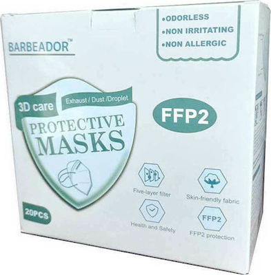 Max Disposable Protective Mask FFP2 Black 420306-12 20pcs