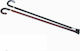 Adco Wooden Cane with Cellulose Handle Walking Stick Brown 06160.02