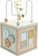 Little Dutch Куб за дейности Activity Cube Little Goose от дърво със звуци за 18++ месеца