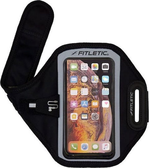 Fitletic Forte Plus Running Armband Ръчна лента до 6.1" Черен FP10-01