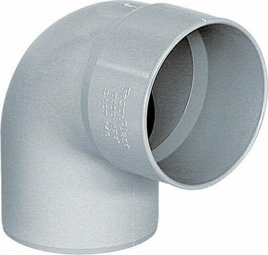 Fasoplast Γωνιακή σύνδεση σωλήνα PVC 40mm ΕΑΚ04087