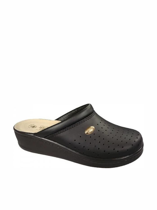 Sanital Light Damen Leder Anatomic Holzschuhe