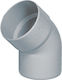 Fasoplast Γωνιακή σύνδεση σωλήνα PVC 32mm ΕΑΚ03245