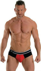 Mister B Urban Bronx Brief Red/Black