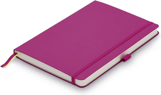 Lamy Softcover Σημειωματάριο A5 Bullet 96 Φύλλων με Τελείες με Σκληρό Εξώφυλλο, Στυλοθήκη και Λάστιχο Ροζ