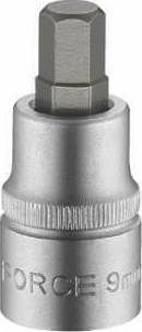 Force Allen socket 3/8'' Walnut with Allen Head and Socket 3/8'' H5.5x50mm