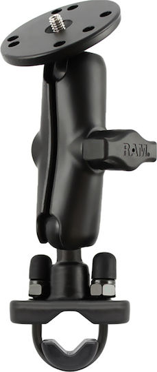 Ram Handlebar U-Bolt Double Ball Mount pentru Suport GPS pentru motocicletă