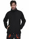 Ergo Ζακέτα Εργασίας Softshell Ψύχους Μαύρη