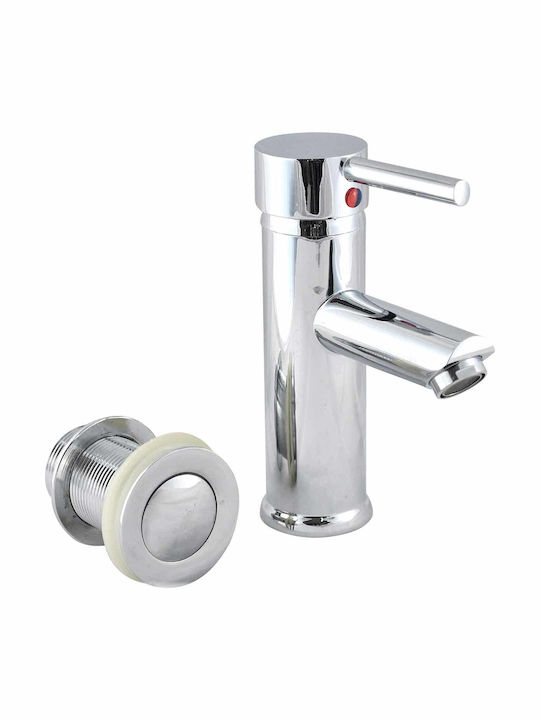 Jamaica Mixing Sink Faucet Silver