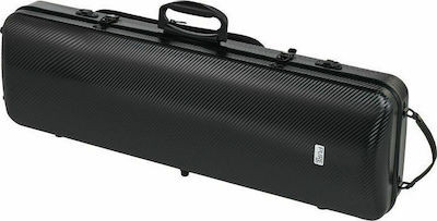 Gewa Pure Polycarbonate 2.4 Suitcase Violin with Covering Black