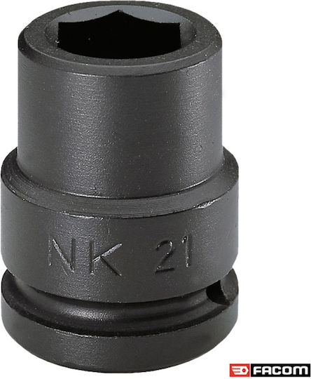 Facom Nuss Pneumatisch Sechskant mit Vierkant-Antrieb 3/4" Durchmesser 29mm 1Stück