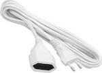 Extension Cable Cord 2m White