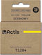 Actis Συμβατό Μελάνι Εκτυπωτή InkJet Epson T1284 13ml Κίτρινο 1τμχ