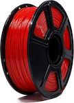 Flashforge PLA 3D Printer Filament 1.75mm Κόκκινο 1kg