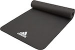 Adidas Στρώμα Γυμναστικής Yoga/Pilates Μαύρο (176x61x0.8cm)