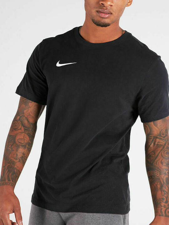 Nike Park 20 Ανδρικό T-shirt Dri-Fit Μαύρο Μονόχρωμο