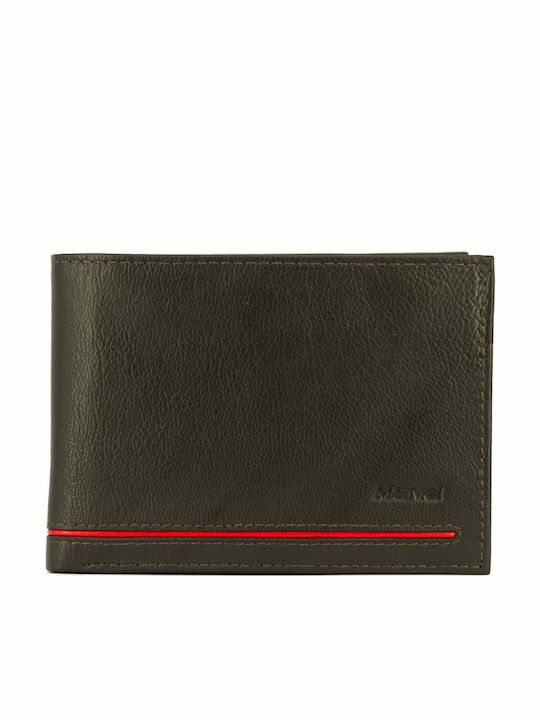 Marvel Leather Men's Wallet Classic Black