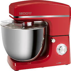 Clatronic KM3765 1500W Mit Rostfreiem Schüssel 10lt Rote Clatronic KM3765 1500W Mit Rostfreiem Schüssel 10lt Rote