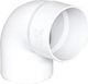 Fasoplast Pipe Elbow Fitting PVC 125mm 25523