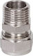Hit Male Pipe Niple Fittings Multilayered Pipe 16mm 13501160212