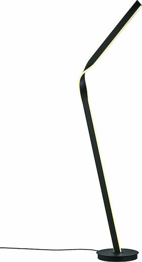 Cinque Cicenza LED Floor Lamp H181xW30cm. with Natural White Light 4500lm Black