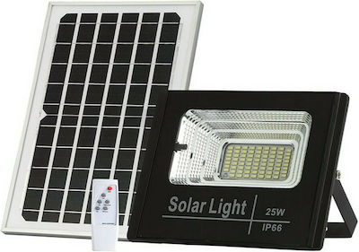 Bormann BLF2400 Στεγανός Ηλιακός Προβολέας IP66 Ισχύος 150W με Τηλεχειριστήριο και Αισθητήρα Φωτός και Φυσικό Λευκό Φως σε Μαύρο χρώμα 033868