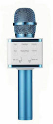 Microfon Karaoke Wireless V7 Albastru