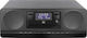 Dual Ηχοσύστημα με CD Player, WiFi και Bluetooth Schwarz Schwarz