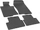 Rigum Set of Front and Rear Mats 4pcs for Honda Accord 2008 2012 Black