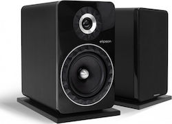 Elipson Prestige Facet 8B Ζεύγος Ηχείων Hi-Fi Βιβλιοθήκης 85W 2 Δρόμων Π23xΒ34.7xΥ36.1εκ. Μαύρο