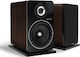 Elipson Prestige Facet 8B Paar Hi-Fi Lautsprecher Buch selbst 85W 2 Anzahl von Fahrern B23xT34.7xH36.1cm. Walnuss
