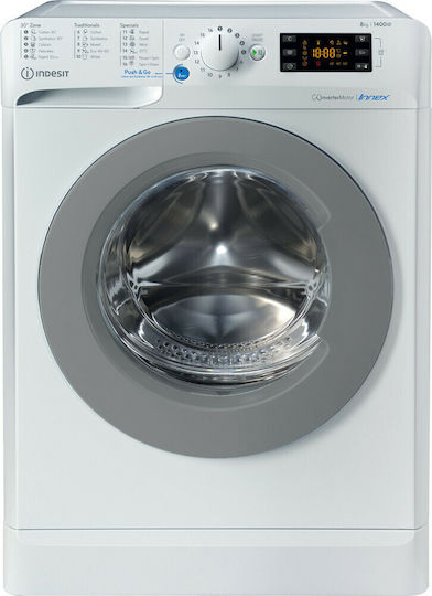 Indesit BWE 81484X WS EE N Πλυντήριο Ρούχων 8kg 1400 Στροφών F162155