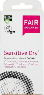 Fair Squared Sensitive Dry Condoms 10pcs