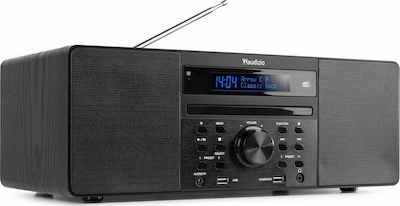 Audizio Ηχοσύστημα 2.0 Prato All-in-One SOHIF525 60W με CD Player και Bluetooth Μαύρο