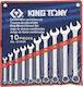 King Tony Сет Германополигонни с Размер от 8mm до 24mm 10бр