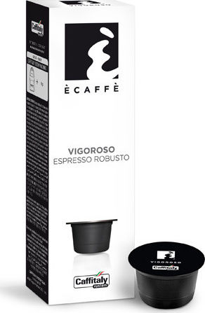 Caffitaly Capsule Espresso Vigoroso Compatibile cu Mașina Caffitaly 10capace