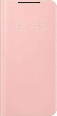 Samsung LED View Cover Fabric Book Pink (Galaxy S21+ 5G)