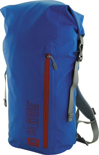 JR Gear Bomber Mini Wasserdichte Tasche Rucksack mit einer Kapazität von 20 Litern Blau