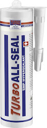 Turbo All Seal Σφραγιστική Σιλικόνη Γκρι 310ml